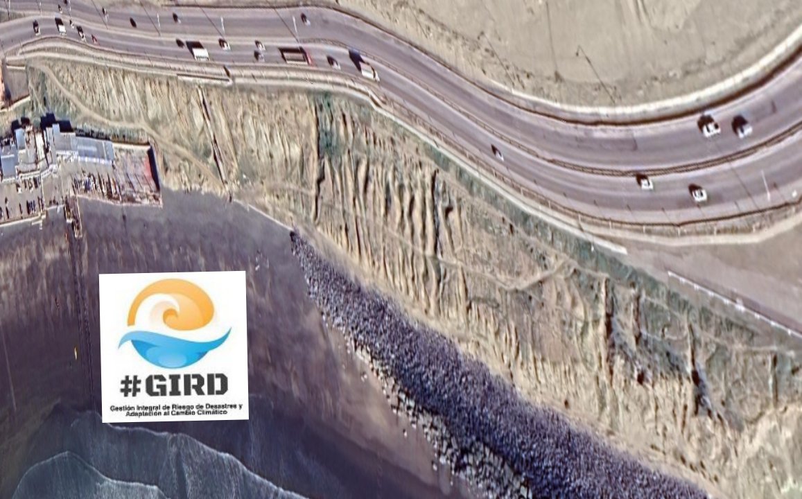 Mazaruca's tweet photo. Aquí se puede observar la erosión marina del suelo y talud donde se genero la rotura de la #RN3 en #Comodoro
#Chenque https://t.co/QwJtHyZ0UI