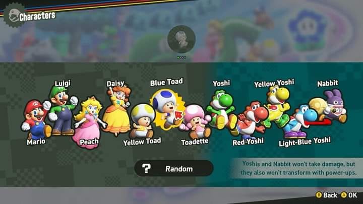 Polloaventuras_'s tweet photo. Estos son los personajes con los que podrás jugar en Super Mario Bros Wonder 
¿Llegará Nabbit al Mario Kart?
#SuperMarioBrosWonder https://t.co/GCeZyExkFZ