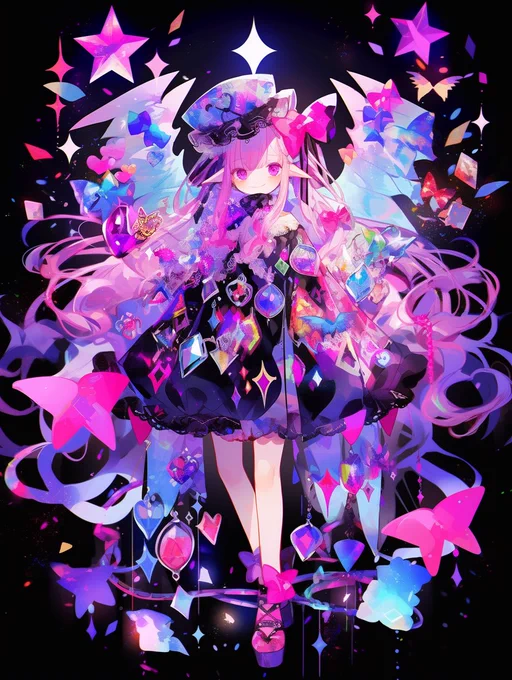 #AIFAN#AIart カラフル  
