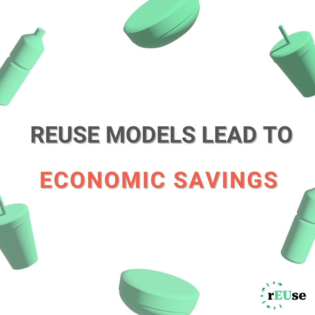 EUreusealliance's tweet photo. 🌱💰 Embracing reuse: eco-friendly &amp; smart for business too 💼🏢 Cut costs, curb waste! A UNEP study shows compelling reasons to shift to reuse - ongoing savings, projected savings: 130-200B USD/yr till 2040, potential 1.3T USD saved in plastics economy by 2040. https://t.co/QgANc4foAO