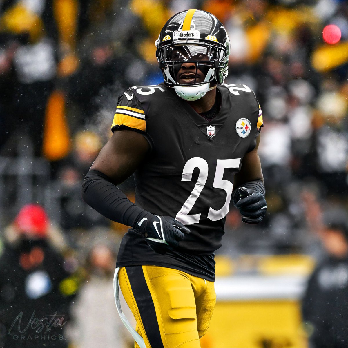blaqbadger14's tweet photo. BACK AT IT 25 🖤💛 #HereWeGo https://t.co/MZsRrz87td