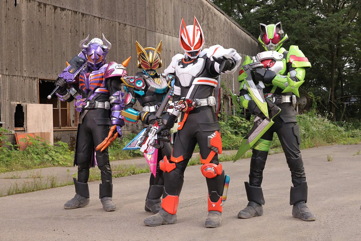 BaronSenki's tweet photo. Kamen Rider Geats is quite a fun season and in my Top 10 as one of my favorite Rider shows. While the show does have flaws here and there, it has a great cast of characters, fun suit and weapon designs, an intriguing twist with the Rider name, and overall an enjoyment to watch. https://t.co/YMGqmfNCfQ