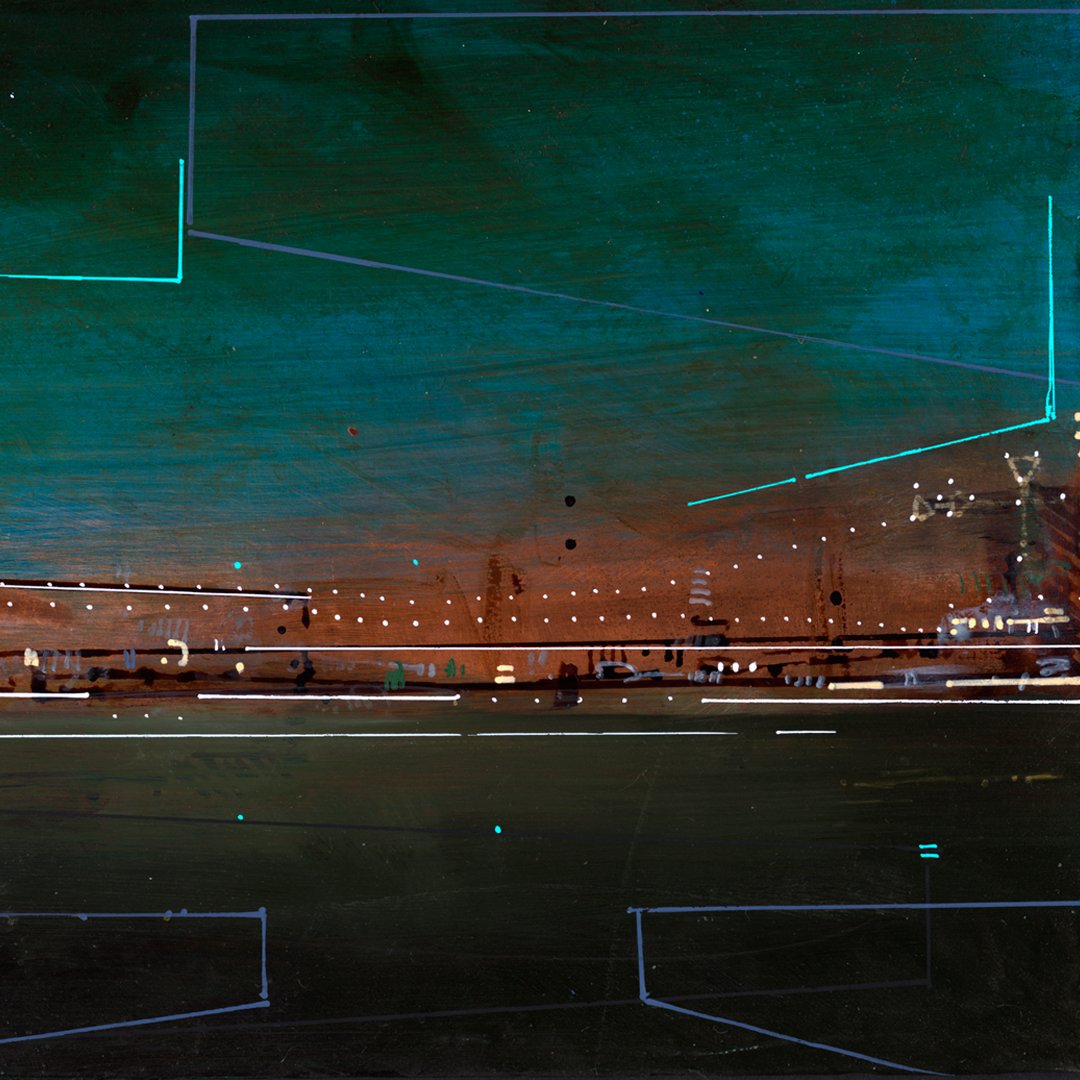 FarrellartVR's tweet image. Inspired by the #brueghel copper paintings in the @nationalgallery and ancient tablets @britishmuseum. I really like its irregular shape. Constellation Oil on copper, 16x20cm. 
#copperpainting #painting #art #contemporaryart #london #christopherfarrell #ancientstonetablets