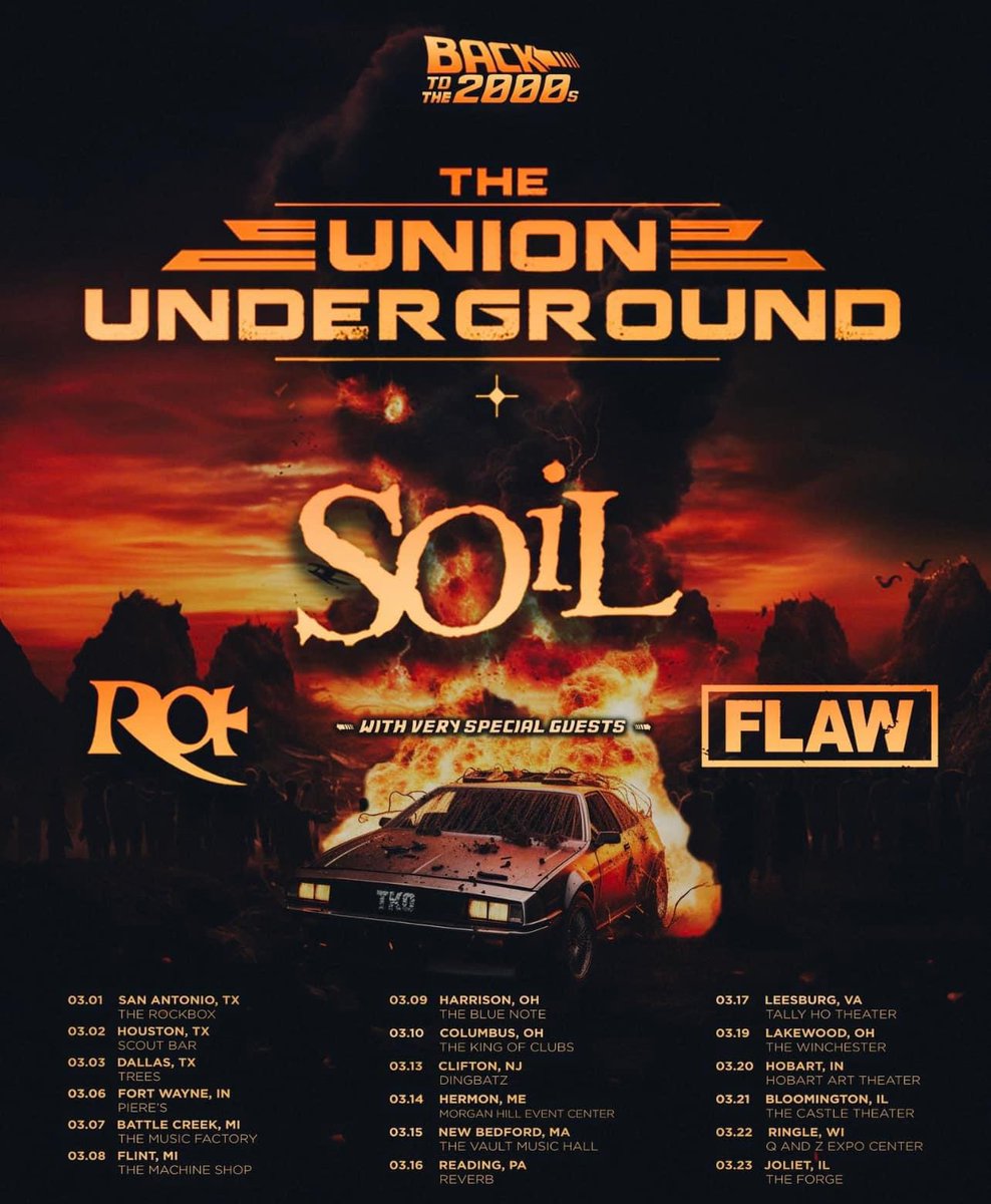 Priority Restoration (@priorityrestore) on Twitter photo Hey <a href="/CiBabs/">Caity Babs</a> <a href="/SXMOctane/">SXMOctane</a> did you hear about the tour featuring The Union underground , <a href="/soiltheband/">SOiL</a> <a href="/flaw/">flaw.</a> <a href="/RaBand/">Ra</a> coming up? Mostly only Midwest shows, but I'm stoked anyway! DEFINITELY going to see them at the <a href="/machineshopfnt/">The Machine Shop</a> Hey <a href="/CiBabs/">Caity Babs</a> <a href="/SXMOctane/">SXMOctane</a> did you hear about the tour featuring The Union underground , <a href="/soiltheband/">SOiL</a> <a href="/flaw/">flaw.</a> <a href="/RaBand/">Ra</a> coming up? Mostly only Midwest shows, but I'm stoked anyway! DEFINITELY going to see them at the <a href="/machineshopfnt/">The Machine Shop</a>
