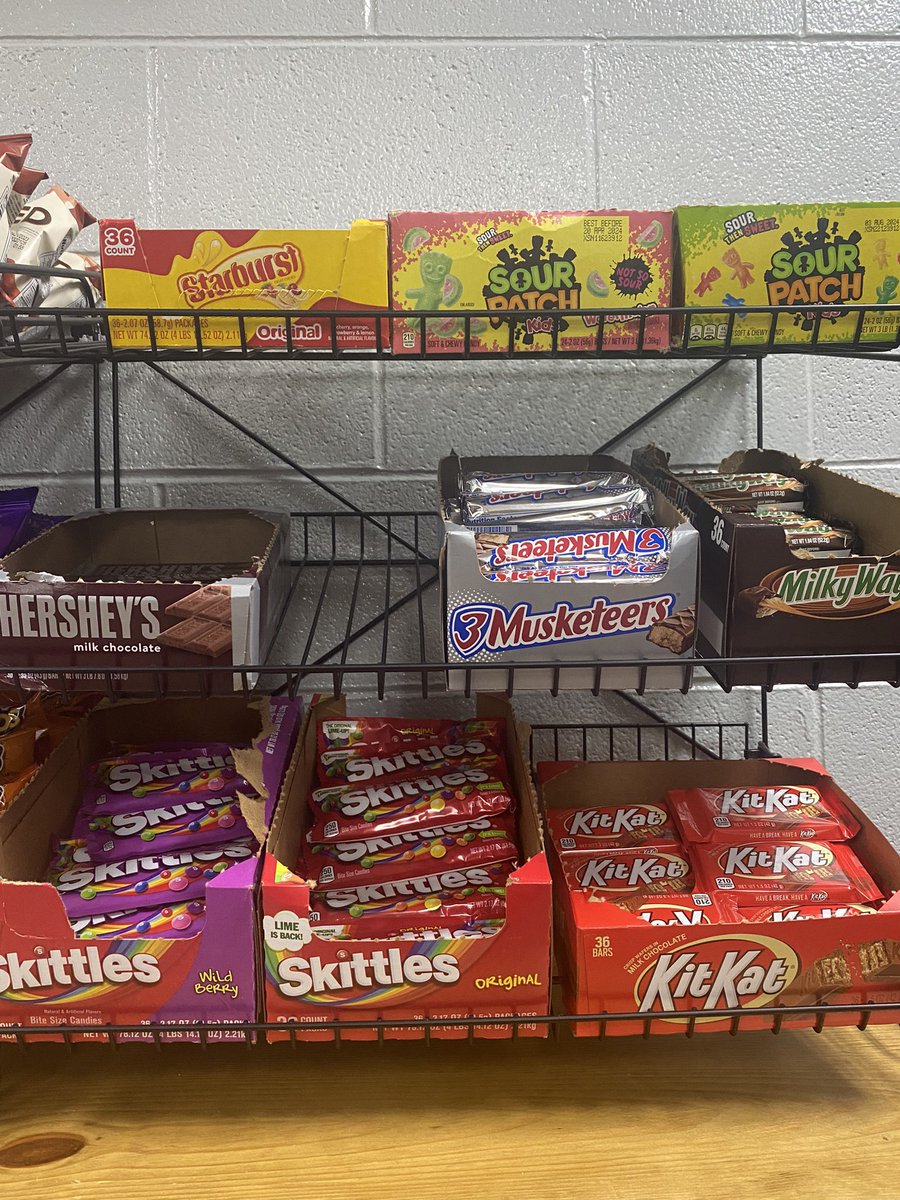 We’ve stocked up on all the favorites!!!!! Come and get your favorite snacks before we run out!!!!! 
<a href="/BCHS_Cave/">BCHS Businsss</a>