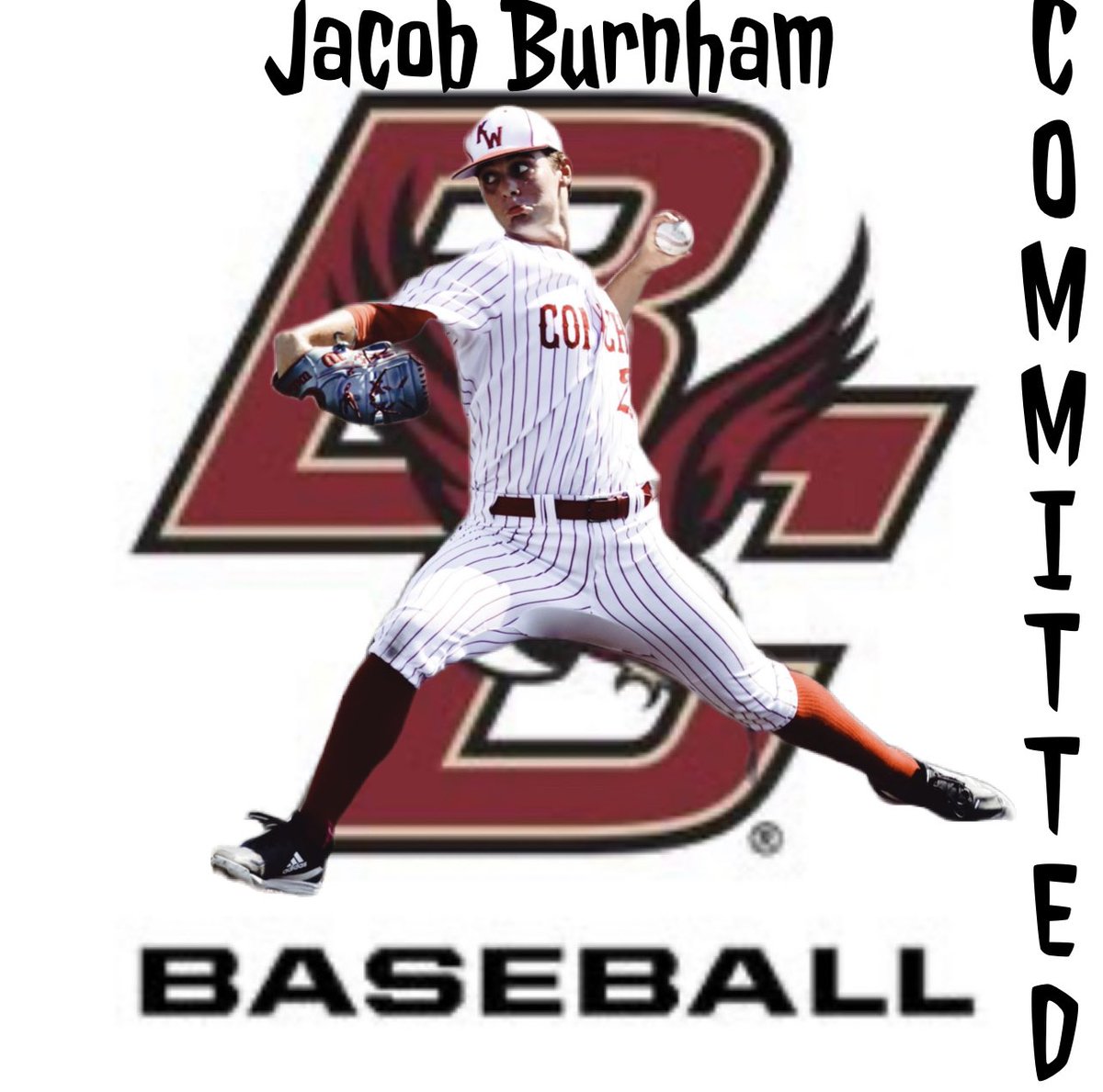 ConchBaseball's tweet photo. ๐จ ๐จ Commitment Alert ๐จ ๐จ
Congrats to 2024 LHP Jacob Burnham on his commitment to Boston College. #Conchbaseball #Conchball #Eagles https://t.co/Abn34g7eQN