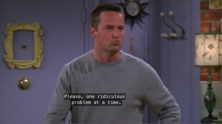 ChandlerBing_12's tweet photo. Me to my life everyday: https://t.co/2GlCvGO8x3