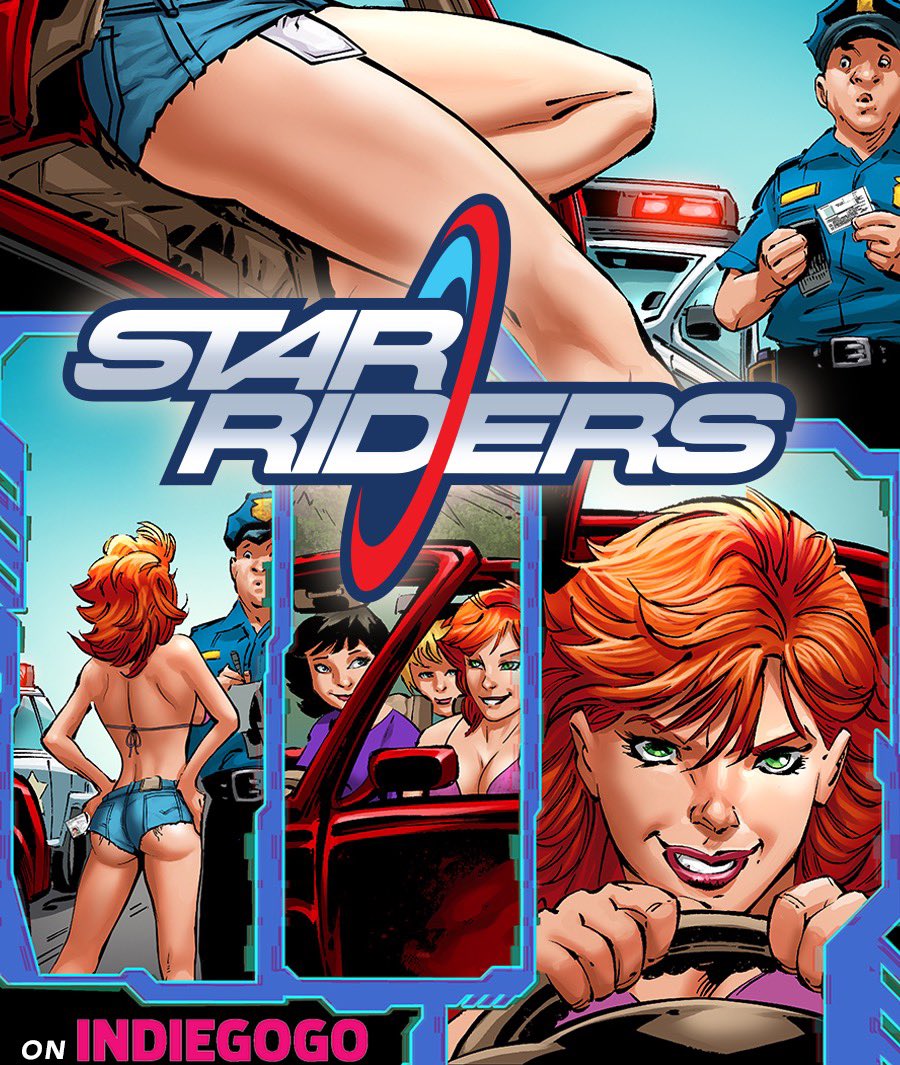 Visit Fēnom Comics on Indiegogo! Star Riders is an EPIC BLAST! #comics #film #fun #sexy #cosplay #space @elonmusk igg.me/at/StarRiders