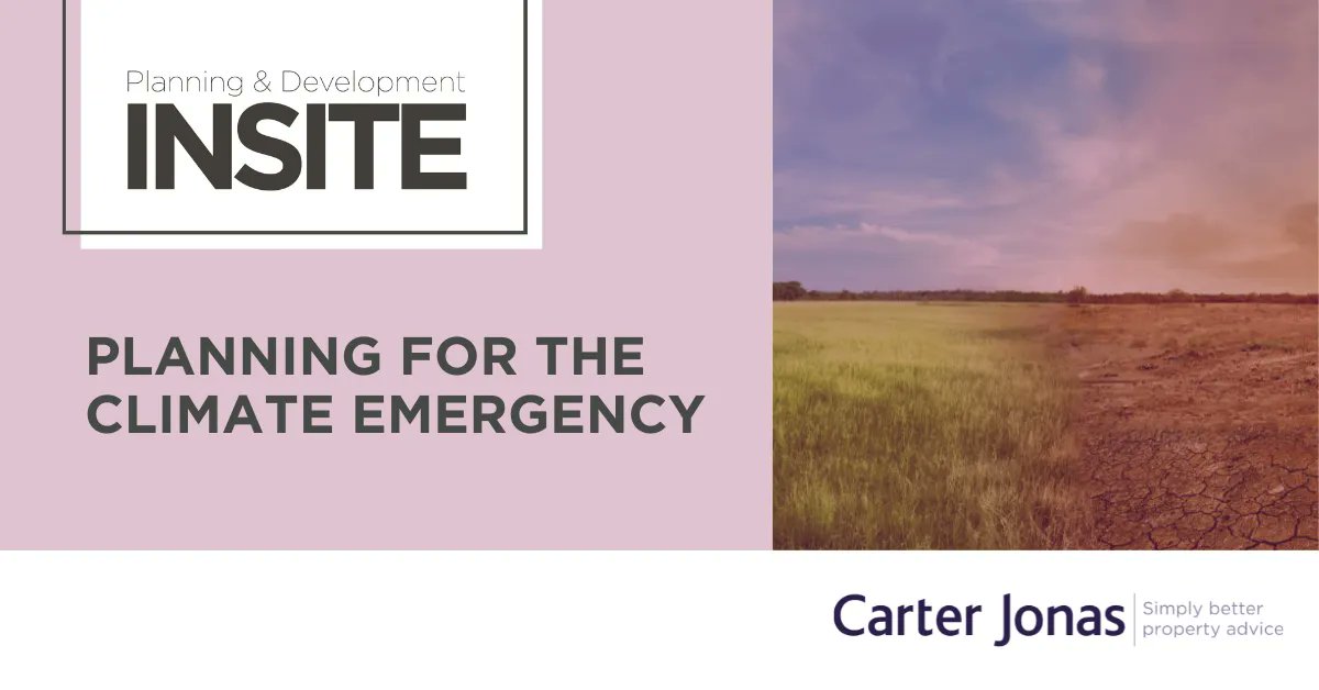 In our latest article, our #planning and #development team discusses how the #PlanningSystem can be used to help tackle the climate emergency.

Read the article here: buff.ly/45Uoxfp