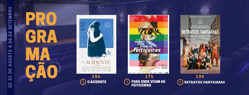 Está no ar a programação para a primeira semana de Setembro!! 📽️📽️😻