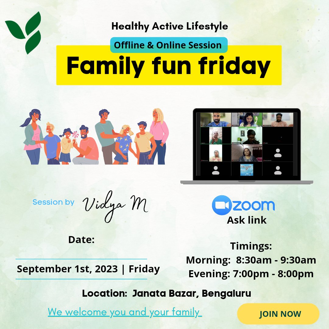 '🌱 Tomorrow, make wellness a family affair! Join us for #FamilyFunFriday and experience the difference. 💪 #WellnessJourney'