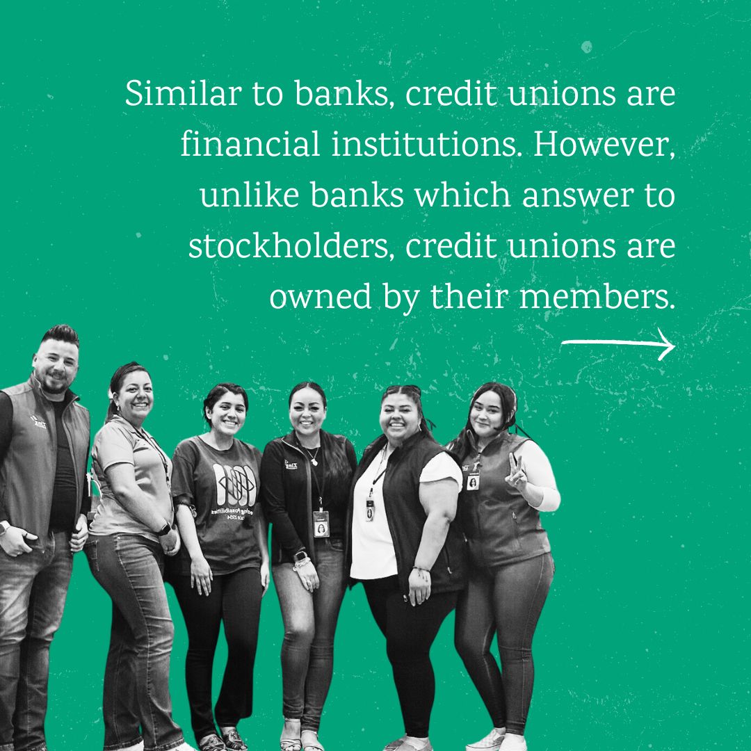 ZingCreditUnion's tweet photo. No, credit unions aren't banks! But they are similar in some ways. 

Earn $100 if you sign up to be a member by Oct 31, 2023 and complete qualifying activities. Use promo ZING2023. *Visit https://t.co/0NTZUmyPUs for qualifying activities +disclosures.

 Federally Insured by NCUA. https://t.co/oMAspsxweX