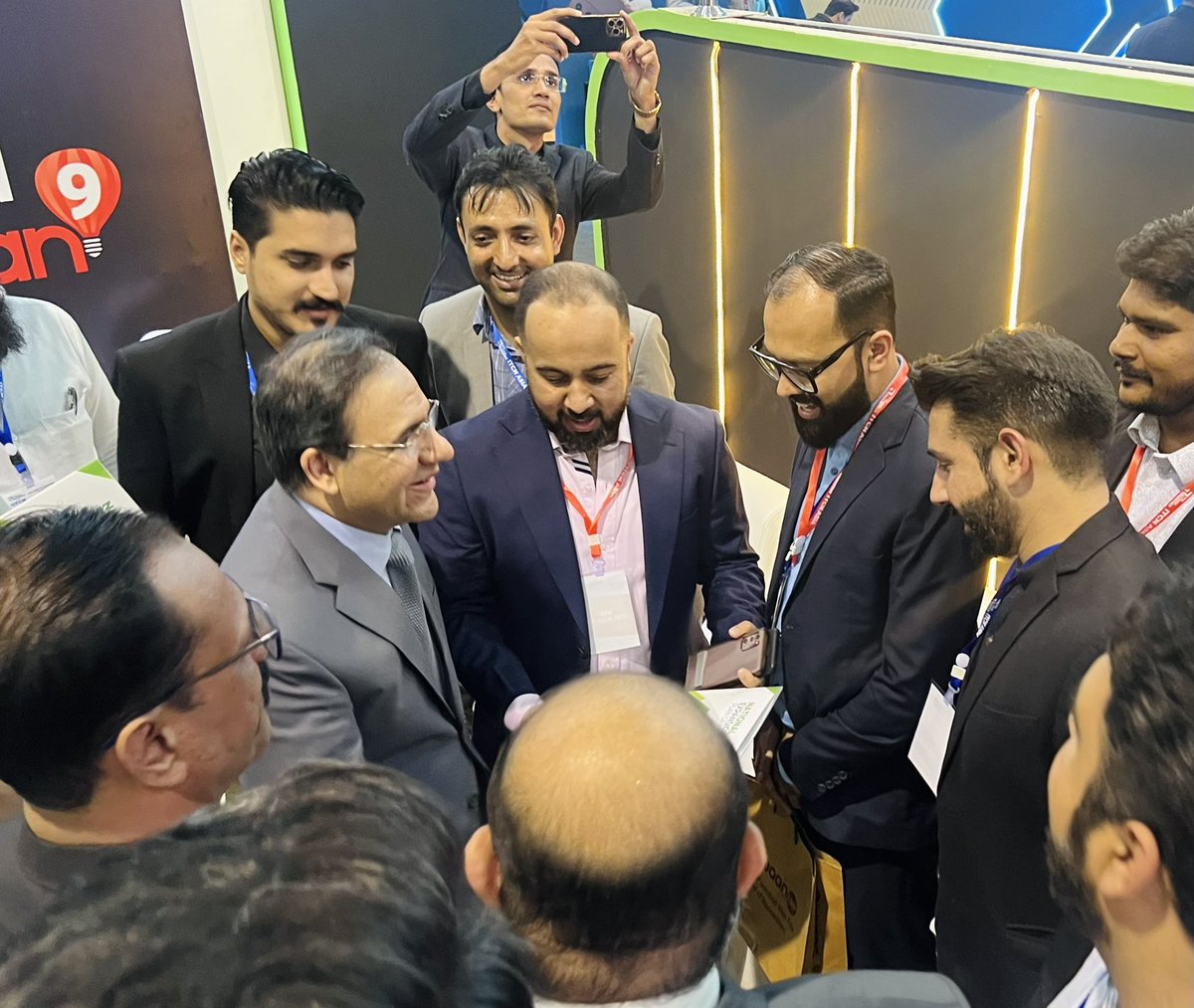 We had the honour of welcoming Dr @umarsaif back to our midst during ITCN Asia Expo. With hearts brimming with pride, our team had the privilege of briefing him on the remarkable progress, exponential growth & success that the PITB Incubation Wing has achieved!