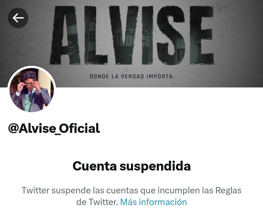 7204_bubi's tweet photo. @elonmusk no permitas que censuren a @Alvise_Oficial.
Es de los pocos que se atreven a decir la verdad en España.
#CensuraAlvise https://t.co/1dJ3Yfh7N7