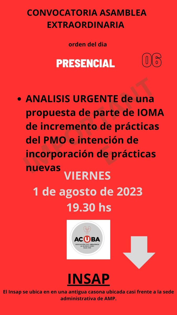 AcubaOk's tweet photo. Viernes 1de Septiembre de 2023 —— 19.30 hs https://t.co/57o6YkmUwZ