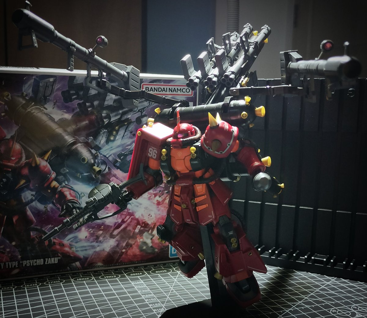TexasOfTsuki's tweet photo. Psycho Zaku Thunder Bolt Ver. https://t.co/vNtuRNrimm