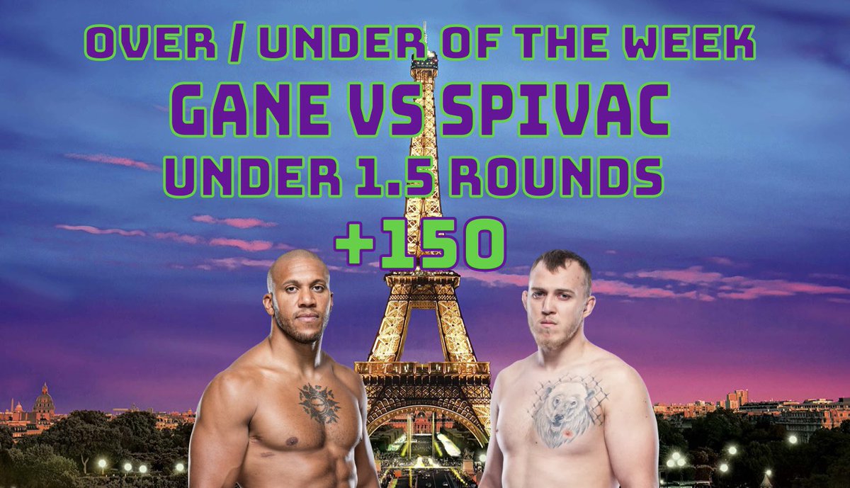 FightFiends's tweet photo. NO DOG OF THE WEEK FOR #UFCParis
For this week Joseph will introduce an over/under plus money prop of the week that he thinks will hit with 100% certainty ๐๐ฝ๐
#GamblingTwitter #MMATwitter #UFCForecast #UFC https://t.co/KOoDhSiqBQ