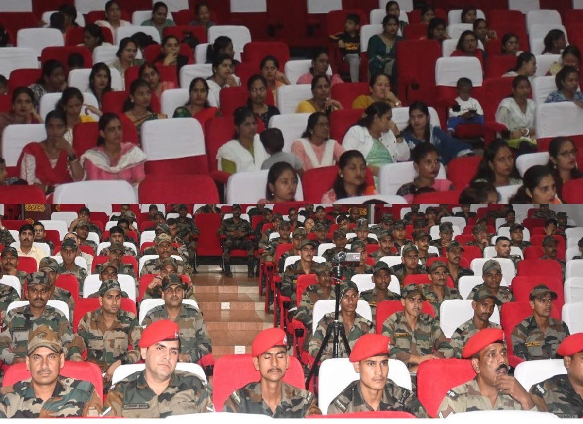 trishakticorps's tweet photo. “Stay Informed - Stay Alert - Stay Protected”

#TrishaktiCorps  #IndianArmy conducted “DEFEND THE DEFENDERS” Cyber Security Workshop by domain experts #RiteshBhatia & #NiraliBhatia on Cyber Crimes, Social Media Crimes & Data Privacy  to strengthen Cyber Defence Posture & Parenting Tips in digital age for #TrishaktiCorps warriors & Families.

#WeCare 
#OnPathToTransformation 
#NationBuilding 

@adgpi 
@easterncomd 
@OfficialAwwa