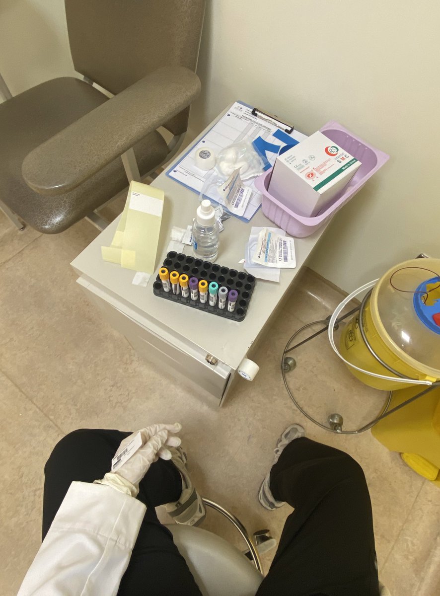124Nou's tweet photo. Phlebotomy rotation ✅ https://t.co/R32tScKVaf