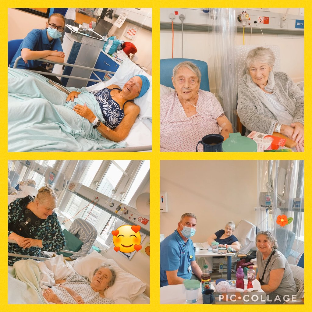 netty_lynette's tweet photo. Meet @davidjago14 our new #volunteer signed off today with his best performance doing #boogiedance on @F9WardROH #happypatients our 2nd chief executive now #volunteering also supporting Maureen H/K #EndPJParalysis #dayskeptawayfromhome @NCA_Volunteers https://t.co/SrGM9wZar3