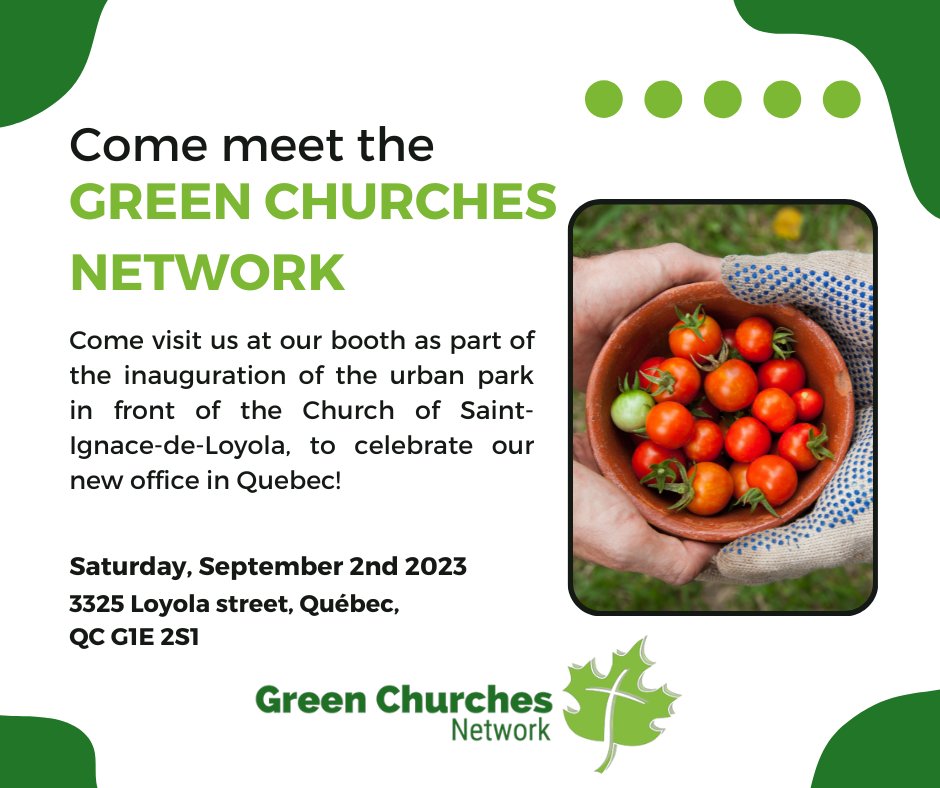 Green Churches (@greenchurchesca) on Twitter photo 