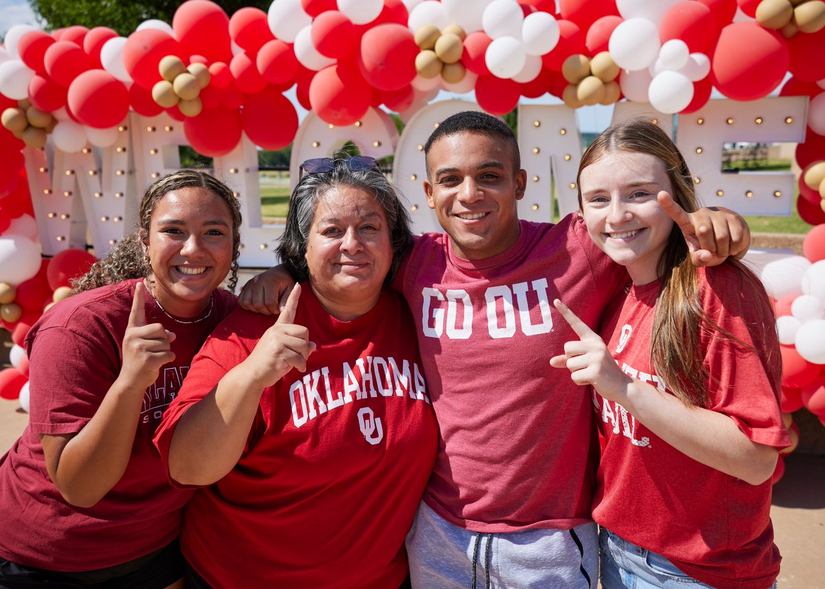 University of Oklahoma tweet media