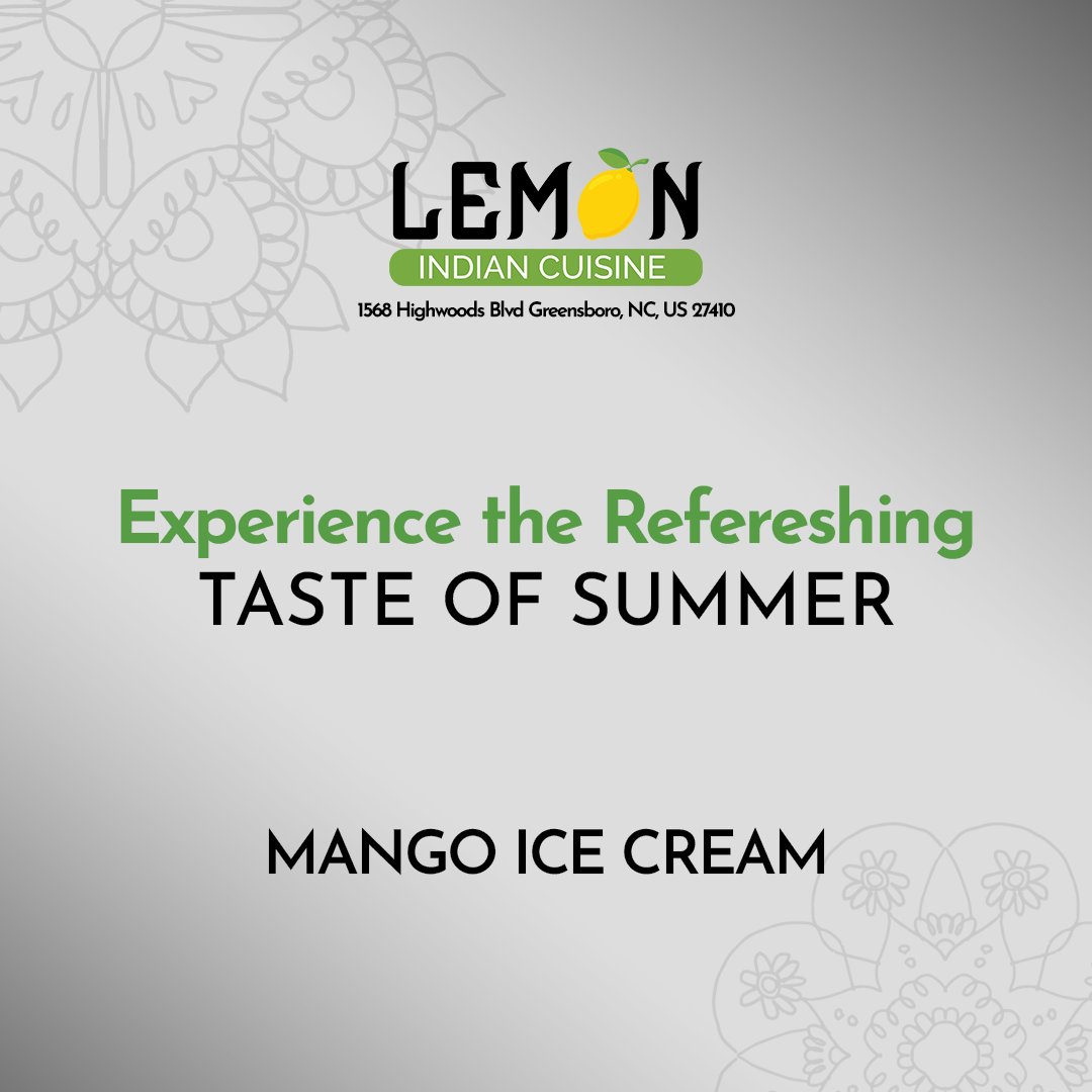 LemonIndianNC's tweet photo. Dive into a Plate of Pure Summer Bliss. Experience the Cool and Refreshing Flavors that Define the Season at Lemon Indian Cuisine. Your Perfect Summer Meal Awaits! 

#TasteOfSummer #SummerEats #SavorTheSeason#NCSummerDining #SeasonalFlavorsNC #RefreshingCuisineNC #summer https://t.co/mrQZItvnBR