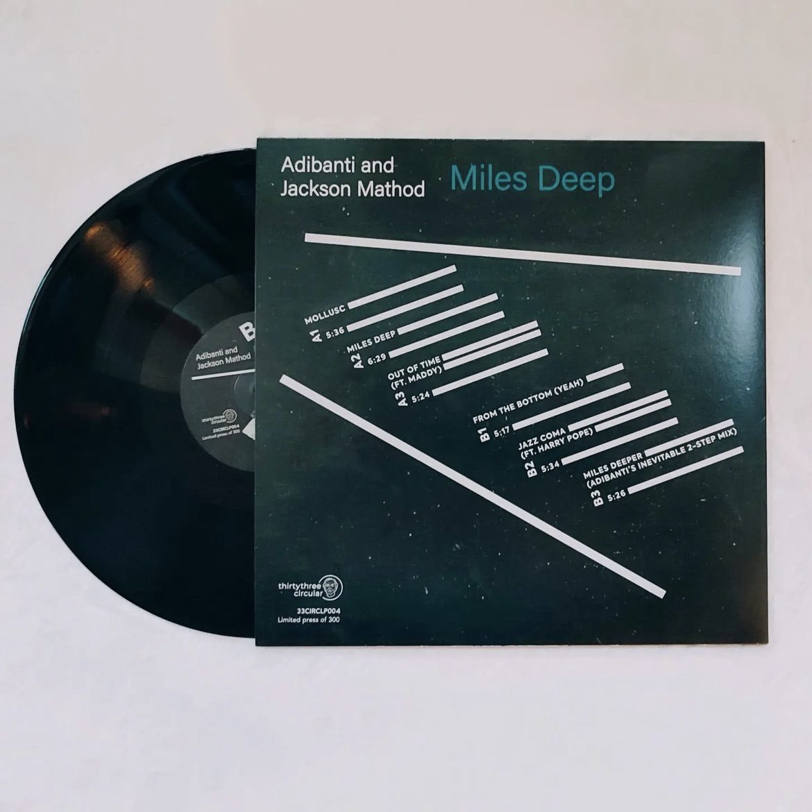 Limited run of Miles Deep out now including UKG Remix!