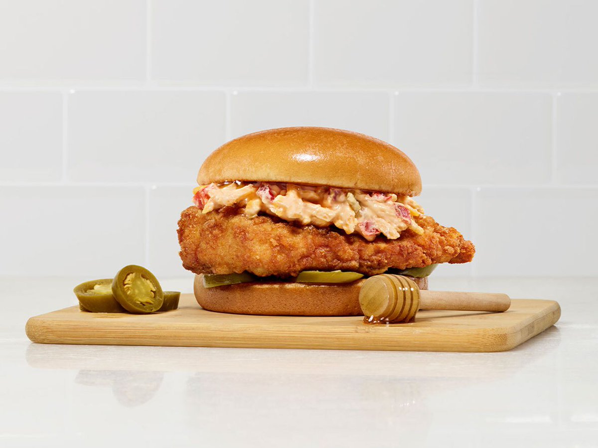 TODAY .... you have a good excuse to try Chick-fil-A's new pimento sandwich. Just mention <a href="/texaspoolplano/">The Texas Pool</a>  when you visit the location at 75 &amp; Plano Pkwy. We'll get a donation and you'll get to satisfy your craving! It works on all orders as long as you let the cashier know. 😁