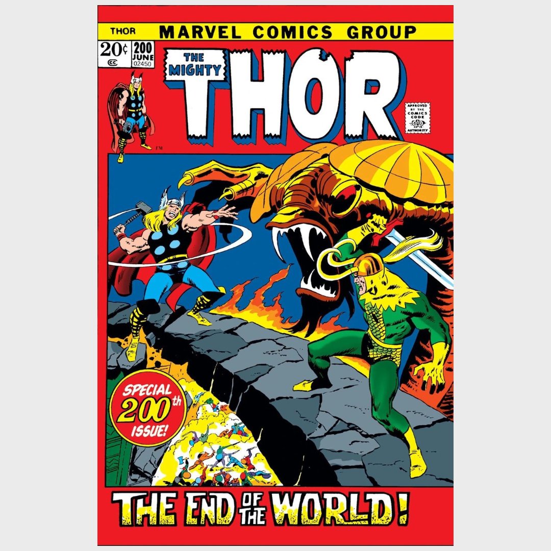 comic_fantastic's tweet photo. Couldn’t come up with anything better for an anniversary issue than the end of the world !?!
#thorsday #thorcomics #marvelcomics #marvelcomicsgroup #makemarvelmine #comicbooks #bronzeagecomics #comicseries #comiccollector #fanatasticcomicfan https://t.co/zXIyPDYsvy