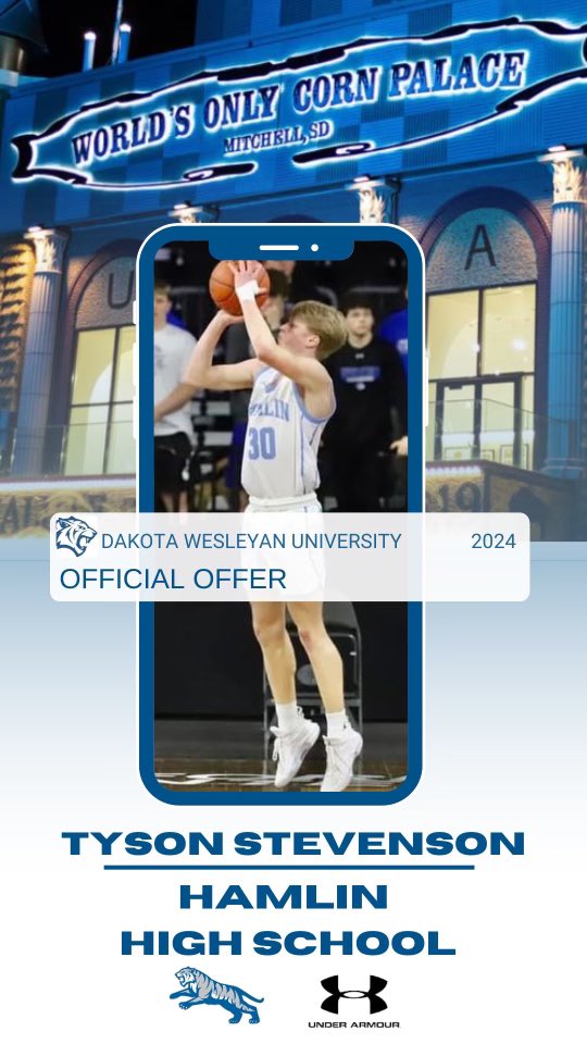 I am excited to announce I have received an offer to continue my athletic and academic career from @DWUMensHoops after an awesome visit with <a href="/Coach_Wilber/">Matt Wilber</a> and <a href="/SamNicholsonDWU/">Sam Nicholson</a>! 
<a href="/newy33/">Todd Neuendorf</a> <a href="/TylerMaschino/">Tyler Maschino</a>