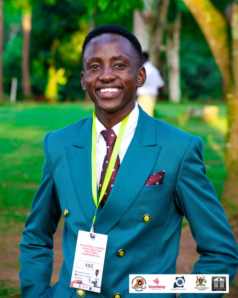 Twekambe Kabaruli T.K of Kyegegwa Kyaka (@tk_twekambek) on Twitter photo Meet the happiest man of the <a href="/unsaugofficial/">Uganda National Students Association (UNSA)</a> national Dabate championship . He is <a href="/maker_dagona/">Maker D'agona Inspirations</a> one of the MC's of the tournament. He has been fundamental in adding life to the <a href="/UNSA_Debates/">UNSA Secondary Schools Debate Championship</a>
#UNSADebates2023
#UNSSDC2023
<a href="/SoarAwayUG/">SoarAway Africa</a> |<a href="/aidscommission/">Uganda AIDS Commission</a>
|<a href="/PaulAchaye/">Achaye Paul</a>| <a href="/BuyOurs/">BOBO MAK Ug๐ซ๐บ๐ฌ๐ถ</a> Meet the happiest man of the <a href="/unsaugofficial/">Uganda National Students Association (UNSA)</a> national Dabate championship . He is <a href="/maker_dagona/">Maker D'agona Inspirations</a> one of the MC's of the tournament. He has been fundamental in adding life to the <a href="/UNSA_Debates/">UNSA Secondary Schools Debate Championship</a>
#UNSADebates2023
#UNSSDC2023
<a href="/SoarAwayUG/">SoarAway Africa</a> |<a href="/aidscommission/">Uganda AIDS Commission</a>
|<a href="/PaulAchaye/">Achaye Paul</a>| <a href="/BuyOurs/">BOBO MAK Ug๐ซ๐บ๐ฌ๐ถ</a>