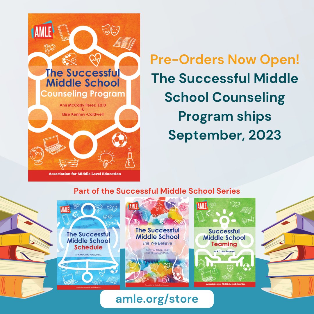 Pre-orders now open for our newest title!

This companion guide to The Successful Middle School outlines recommended components of comprehensive middle school counseling services to best meet the ever-changing needs of young adolescents.

Order now: okt.to/JwG412