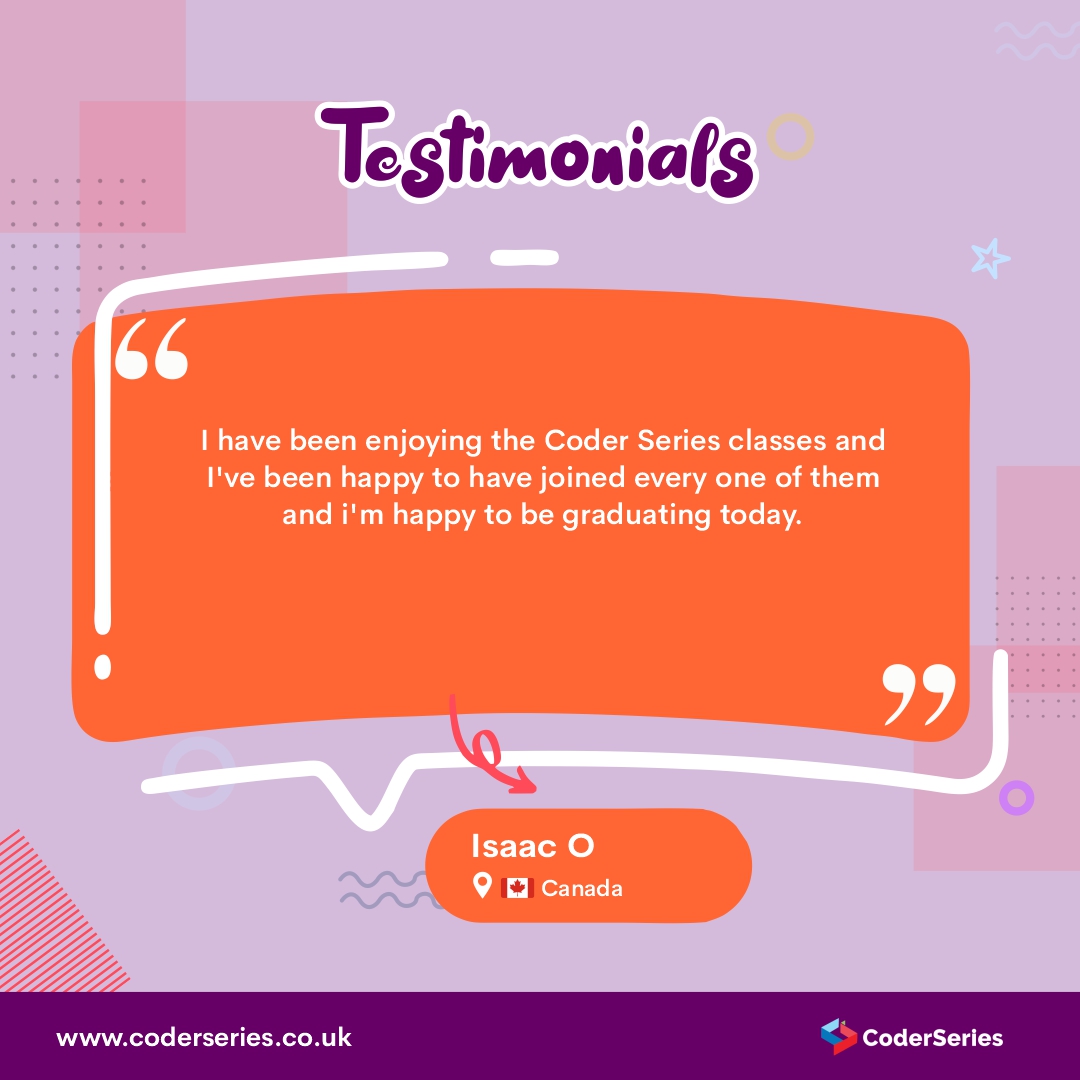 CoderSeries's tweet photo. one of our key partners on this journey of impacting the next generation with Tech, the Country Director for the Rose of Sharon Foundation Dr. Ndudi Bowei.

Swipe to see what the kids, parents and our special had to say about the Online Summer Coding Class. https://t.co/lU11daF9dk