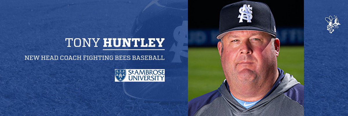 BREAKING NEWS - Congratulation to Tony Huntley on being named New Head Coach of the Fighting Bees Baseball Program