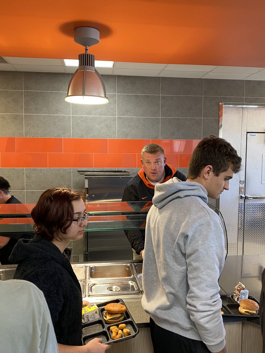 HUHS_BoysGolf's tweet photo. This guy does a little bit of everything…. He’s so photogenic... @HUHS_Athletics #huhs #newchef https://t.co/lu3stPDLic