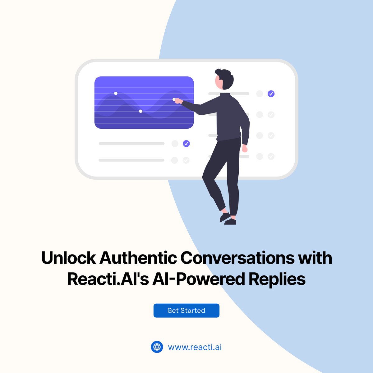 Reacti_Ai's tweet image. When you&apos;ve pushed your digital communication to its limit... it also means you&apos;ve exhausted your creative reservoir.

And that&apos;s where true AI power steps in.

Which is why there will always be space for a great AI assistant.