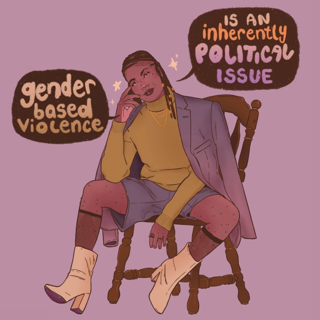 FeelGoodAction's tweet photo. It's not just a personal issue; it's #political. The people we #elect into office can enact changes to #protecteveryone. Your #vote can help end the violence and create a safer future for all. Verify your registration here: https://t.co/OjdeCXBDQj 🎨✨ by @liberaljanee https://t.co/35tWvixZ22