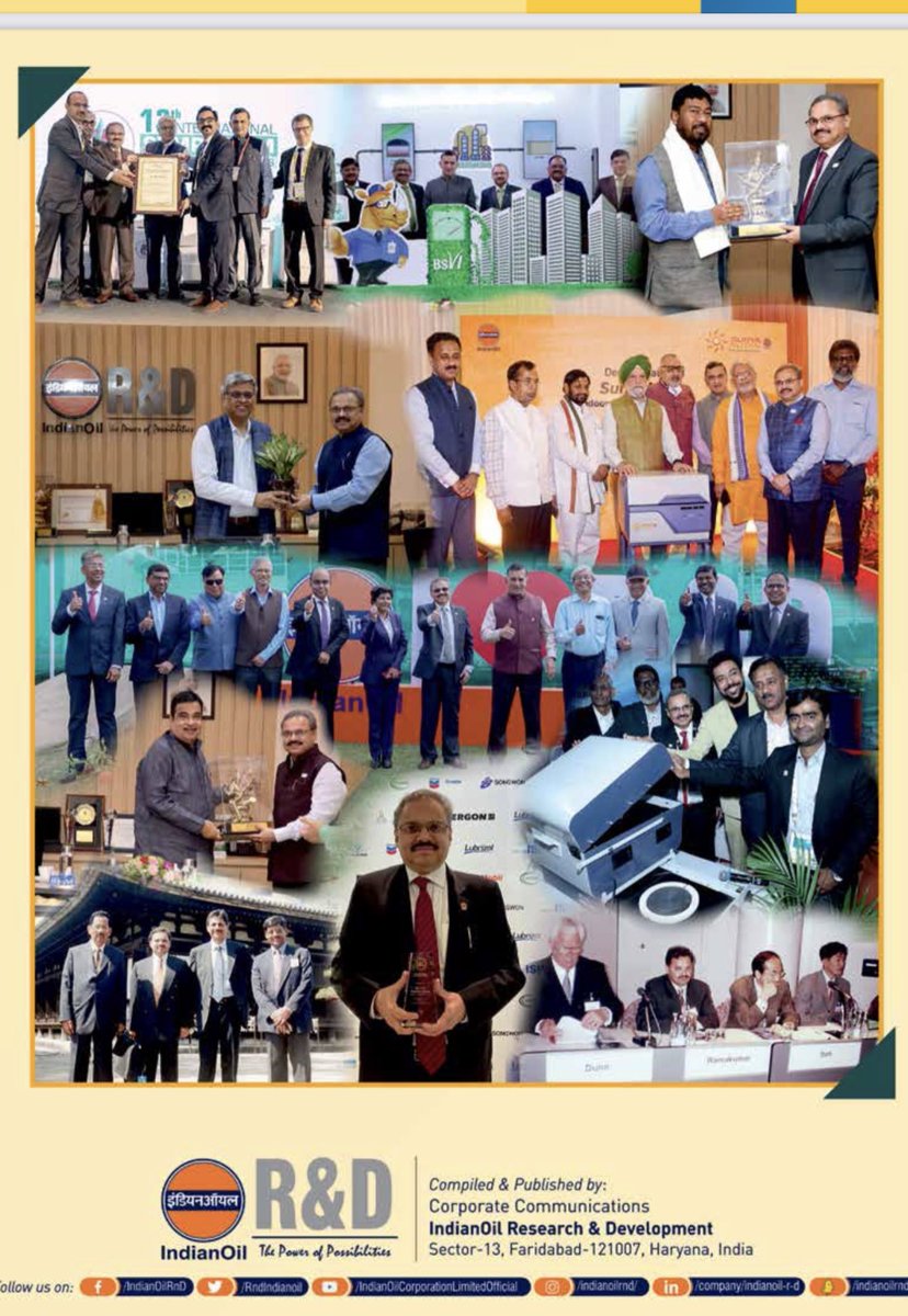 Dr SSV Ramakumar (@ramakumardr) on Twitter photo Glimpses of July 2023 edition of Urja Anusandhan- a chronicle of my career <a href="/RndIndianoil/">IndianOil R&D</a> Glimpses of July 2023 edition of Urja Anusandhan- a chronicle of my career <a href="/RndIndianoil/">IndianOil R&D</a>