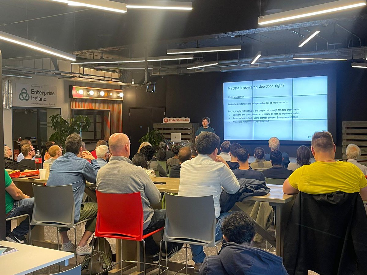 PorterShed (@portershed) on Twitter photo 🔥All set for this evenings <a href="/devops_galway/">DevOps Galway</a> with <a href="/KarlKyck/">Karl Kyck</a>, Alan Carolan (<a href="/Liberty_IT/">Liberty IT</a>)and Patryk Hes (<a href="/Google/">Google</a>)
🏠Love to see a full house! 🔥All set for this evenings <a href="/devops_galway/">DevOps Galway</a> with <a href="/KarlKyck/">Karl Kyck</a>, Alan Carolan (<a href="/Liberty_IT/">Liberty IT</a>)and Patryk Hes (<a href="/Google/">Google</a>)
🏠Love to see a full house!