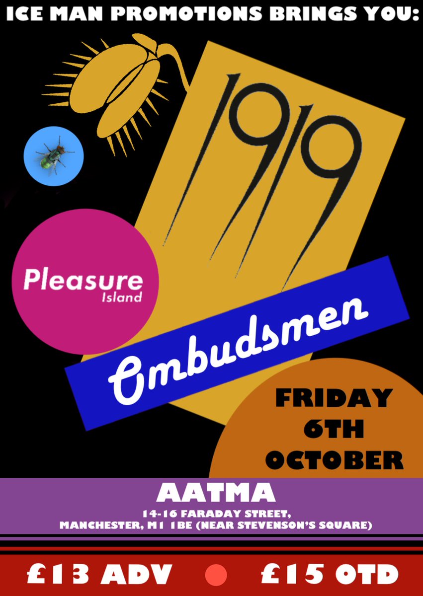 We’ll be explaining how the air traffic control debacle has affected any shares you have in British Airways, why it shouldn’t and what you can do to extract dividends at pre debacle rates in Manchester at Aatma on 6th October with 1919 and Pleasure Island.