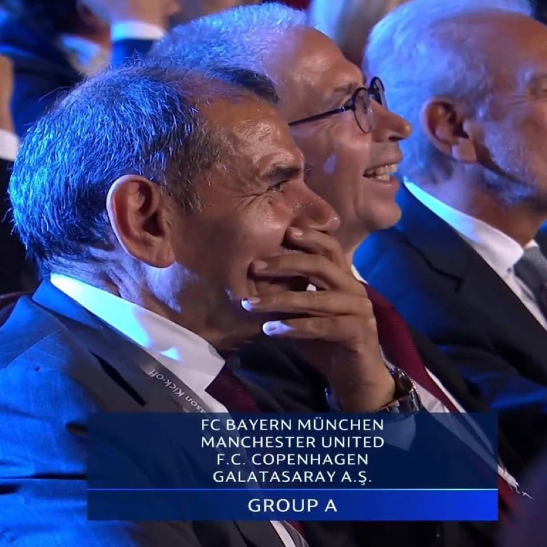 FFTVofficial's tweet photo. "İyi bir gruba düştük diyemeyiz. Grupta zor takımlar var örneğin Bayern ve Kopenhag. Bunlar kolay takımlar değil."

🗣️ Richard Arnold (Manchester United CEO'su) https://t.co/lVtLuqOH7f