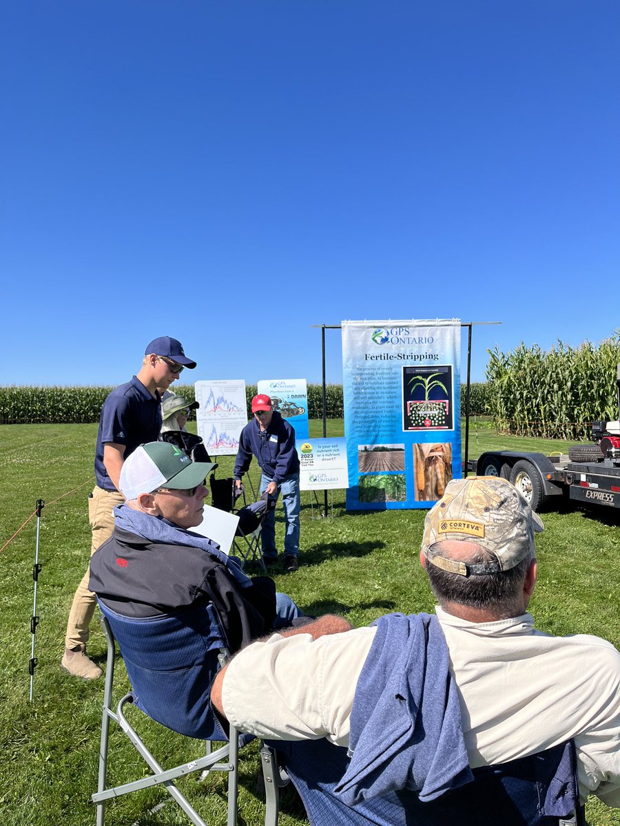 CombyneAg's tweet photo. Not a bad day to be at the #ONYield23 tour!
Thanks @FarmsMarketing for setting up such a great event in Woodstock https://t.co/vhhQug2l7O