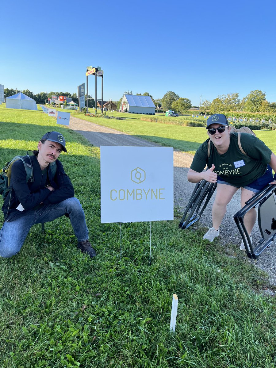 CombyneAg's tweet photo. Not a bad day to be at the #ONYield23 tour!
Thanks @FarmsMarketing for setting up such a great event in Woodstock https://t.co/vhhQug2l7O