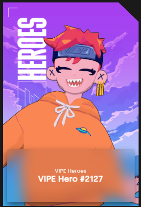APastaaa's tweet photo. Finally I am officially VIPE. 🫶 @vipeio @_0xQuan
Where's the @vipeio fam at?😍
So happy to win this cool VIPE Avatars as the VIPE hype is real.🚹
VIPE HERO - #2127
Thanks a lot for the twitter space raffles & this cool airdrop fam!
#vipe #vipeo #vipeavatar #vipehype #vipefam https://t.co/eCQUclYEGF