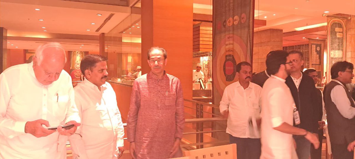 1HarshDevSingh's tweet image. Some visuals of INDIA alliance meet at mumbai today