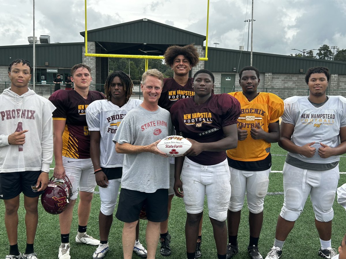 Congratulations to our players of the week (Week 1)!
MVP: Kameron Blake-Mazes
Offensive: Alex Kohles
Defensive: Jordan Sonnabend 
Special Teams: Kamari Maxwell
SISU: Rashawn Truell
JV: Titus Honaker
9th: Devin McDowell