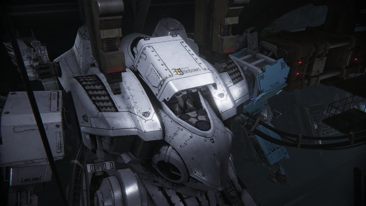 pdxdash's tweet photo. I made my first Armored Core 6 decal in honor of @Babylonian's recent pilgrimage to a historical site in Furuichimachi Japan. https://t.co/wBV2opFQmo