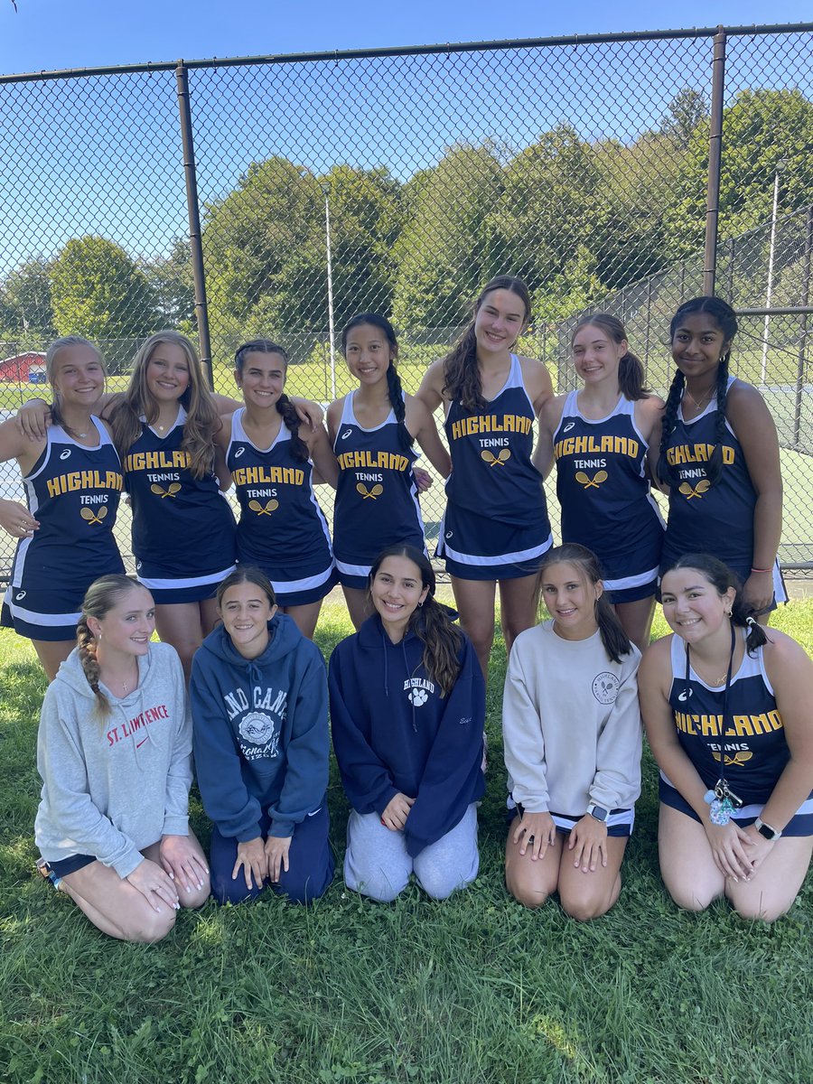 Shout out to our Varsity Girls Tennis team bringing home a win for their first game against Red Hook! Nice job, Huskies! <a href="/HighlandCSD/">Highland CSD</a> <a href="/huskynation845/">The Pack</a>