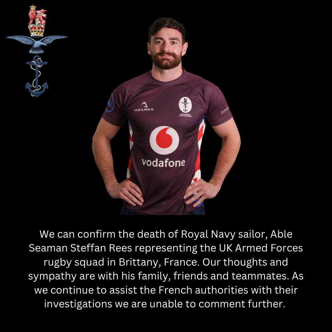 UK Armed Forces Rugby Union tweet media